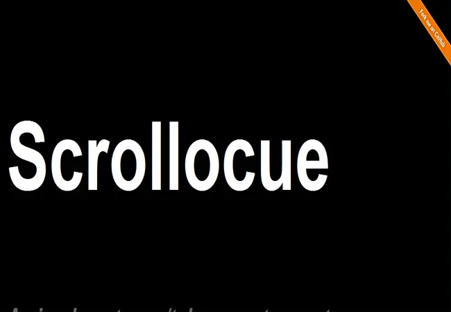 Scrollocue - Arrows,spacebar scrolling free jquery plugin 