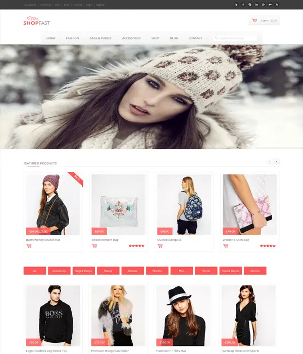 ShopFast - WordPress Modern Woocommerce Theme