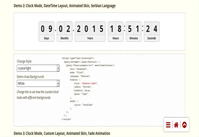 Smart - Timer and Counter Bundle jQuery Plugin