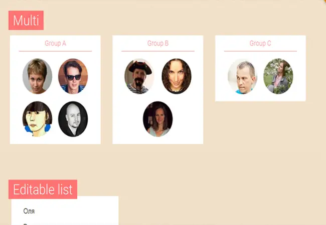 Sortable - Minimalist JavaScript library for reorderable drag and drop lists