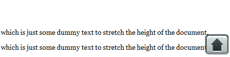 jQuery Scroll to Top Control