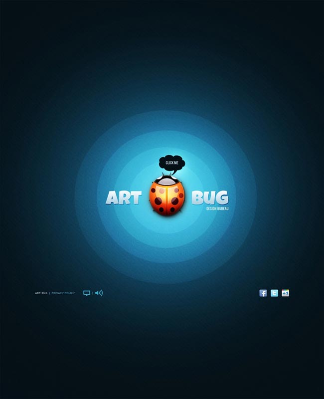 Art Bug - Design Studio Flash Web Template