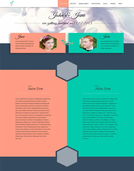 Boshonto-Responsive Wedding Website Template