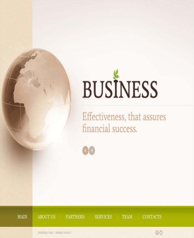 Business - Flash Corporate Business Website Template