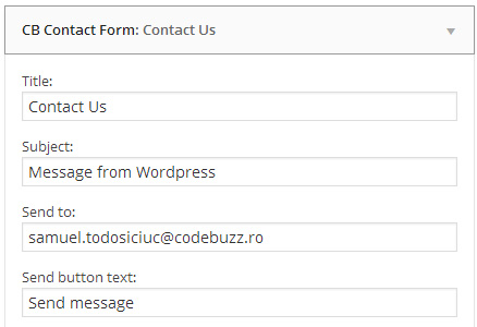 CB Contact Form