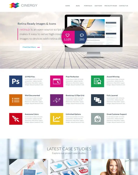 Cinergy - Modern Business HTML Template