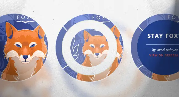 Circle Hover Effects with CSS Transitions 