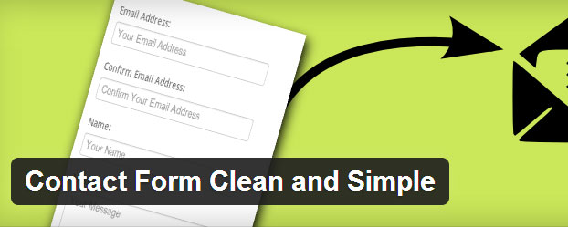 Contact Form Clean and Simple