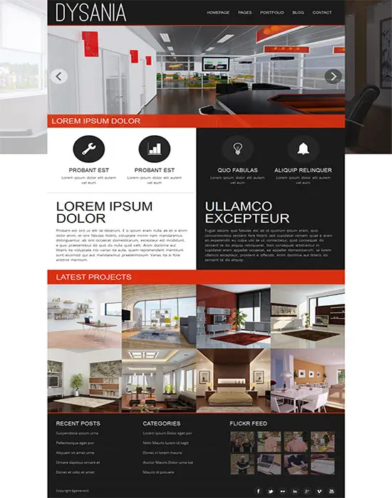 Dysania- Responsive Multi-Purpose HTML Template