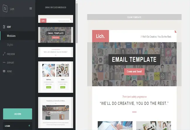 Flow - Modern Free HTML Email Template 