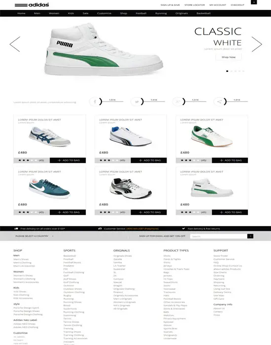 Free Bicycle a Product Based Flat Responsive web template