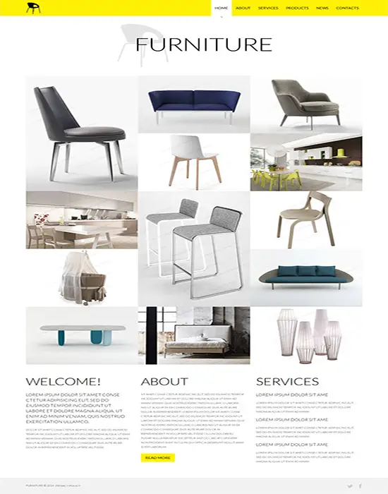 Furniture – Furniture/interior/Decoration template