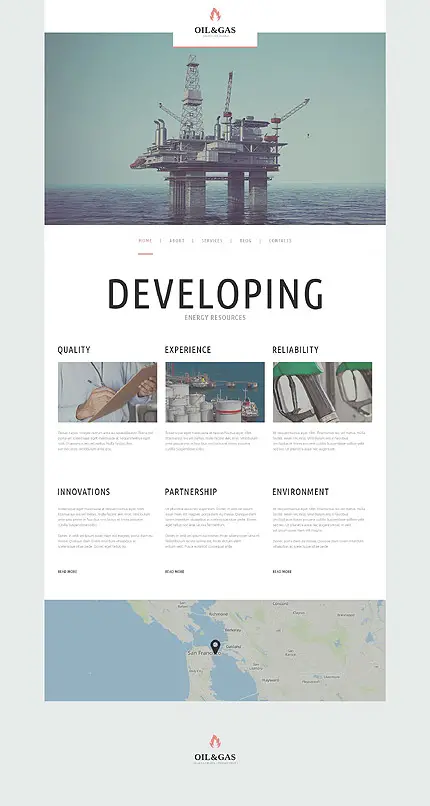 Heavy Industry WordPress Theme
