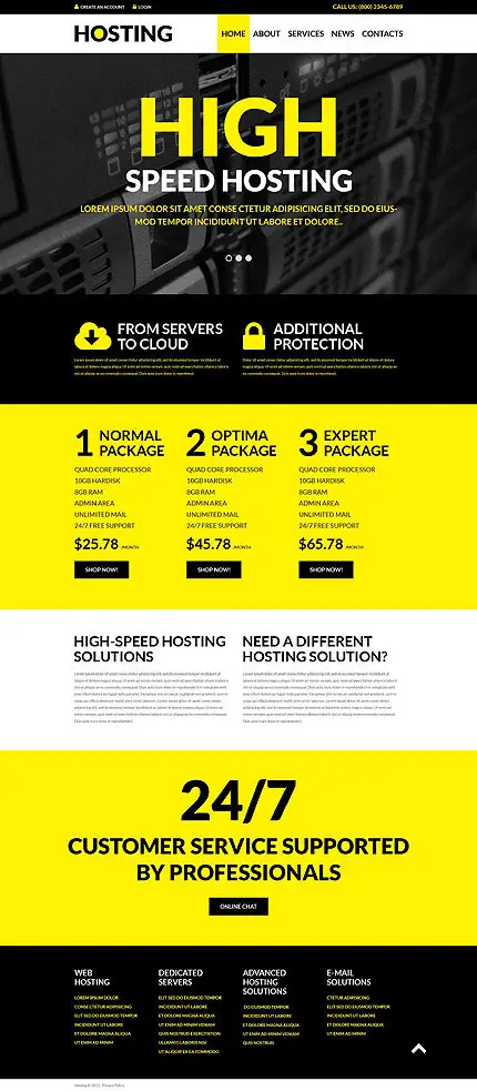 Fast & Reliable Hosting WordPress Website