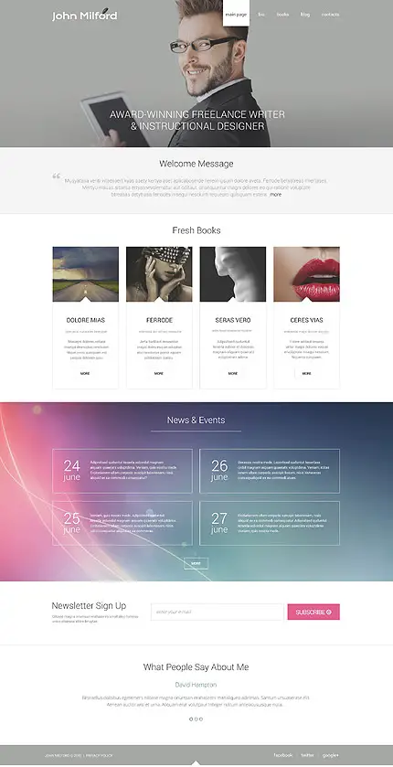 Writer's Workshop - modern wordpress themes