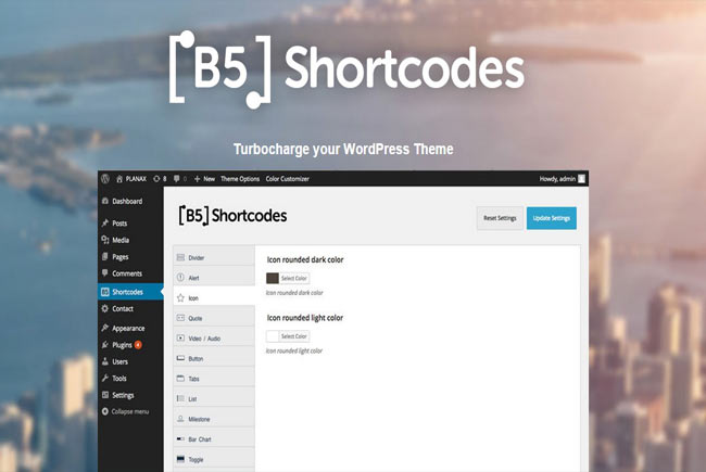 B5 - Powerful Shortcodes Premium WordPress Plugin
