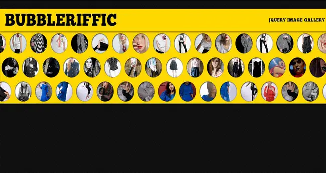 Bubbleriffic - Image hover Gallery with jQuery