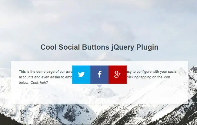 Cool Social - Awesome Creative Social Sharing Plugin