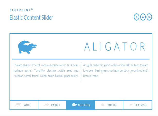 Elastic Tab - Content plugin with Slider