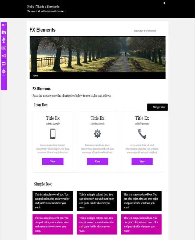 FX Elements - Easy to use WordPress Animated Plugin 