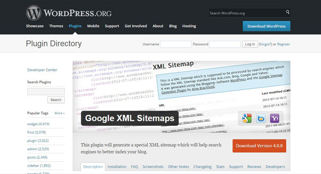 Google XML Sitemaps