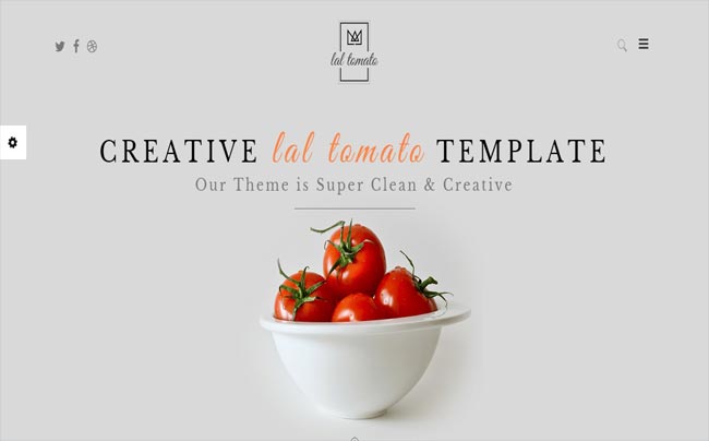 Lal Tomato - html5 templates free download