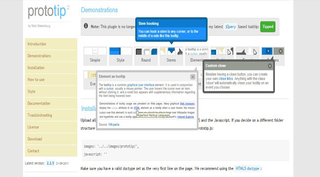 Prototip2 - Easily create both simple and complex tooltips