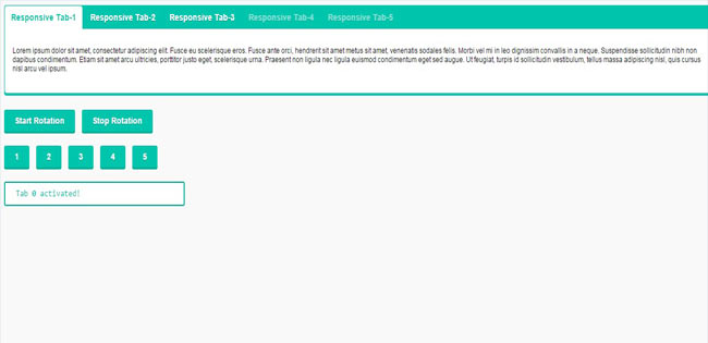 Responsive Tabs - jQuery plugin that provides responsive tab functionality