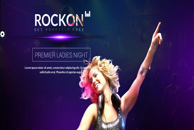 Rockon - Rocking Band Responsive HTML5 Night Club Template
