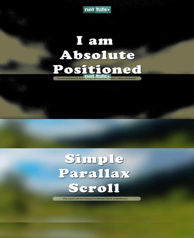 SimpleParallax - The easy parallax Technique 