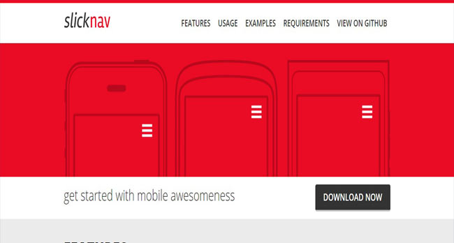 SlickNav - Responsive Mobile Menu Plugin for jQuery