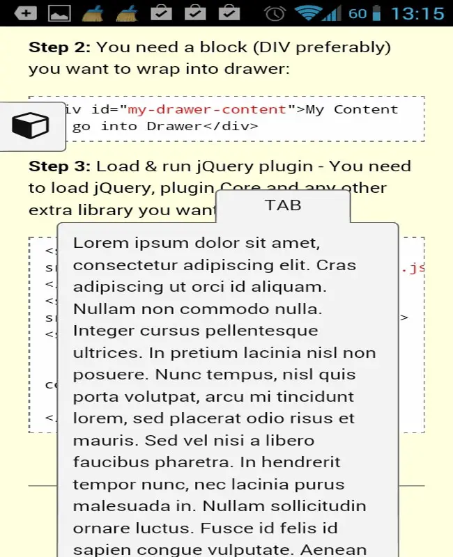 Smart Tab - Multiple Smooth Drawer jQuery Tabs Plugin