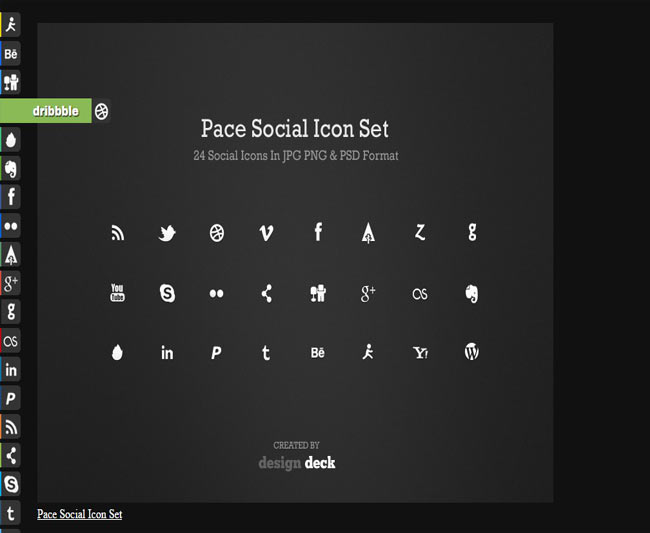 Social Sidebar - Smooth Animated social sidebars with jQuery