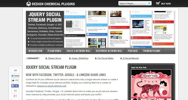 Social Stream - Combine all of your social network interactions