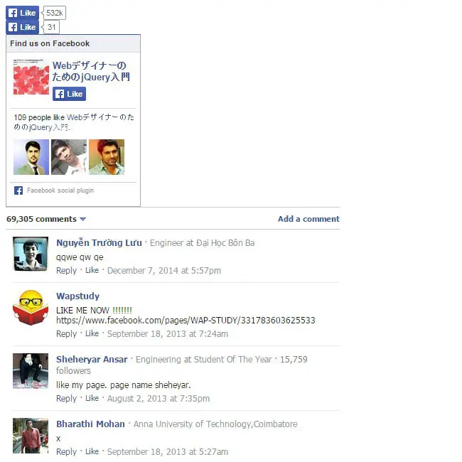 Socialthings - jQuery cool Social Sharing Button