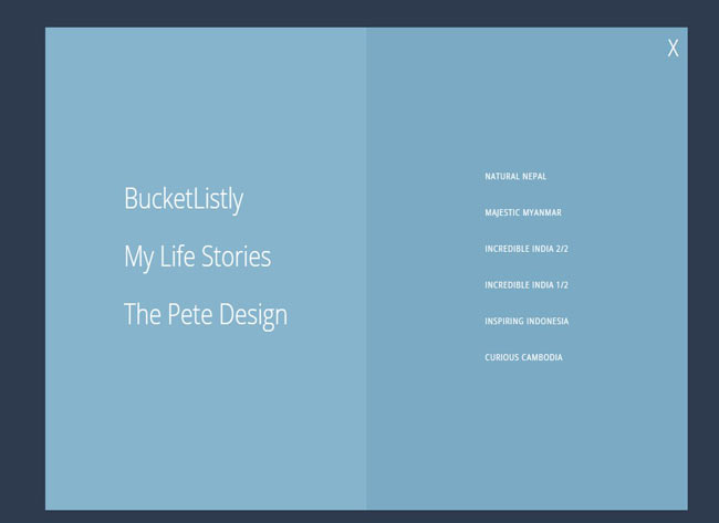 Square Menu - Square-like Menu Animation for Website using jQuery and CSS3