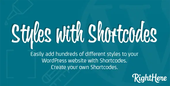 Styles - Faster and easier WordPress Plugin Shortcode