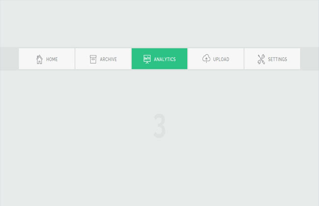 Tab Styles - Modern and subtle tab styles and effects for your inspiration