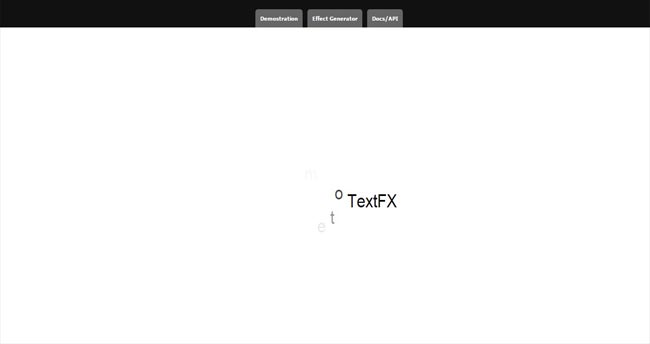TextFX - Best jQuery Text Animation Tool