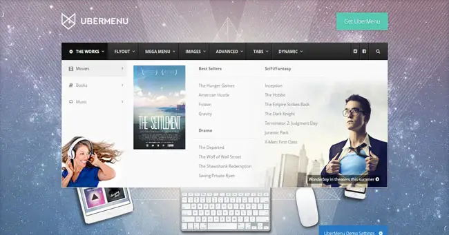 UberMenu - Mega menu wordpress plugin