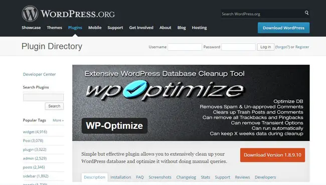 WP Optimize