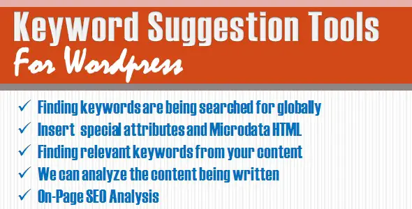 Keyword Suggestion - Find Best Keyword for your WordPress Website