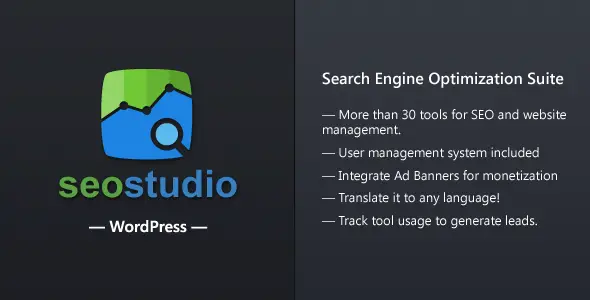 SEO Studio - A Complete SEO Tools WordPress Plugin