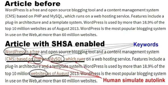 Seo Human Simulate Autolink PRO - WordPress Plugin