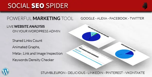 Social SEO Spider - Social SEO Analytics WordPress Plugin