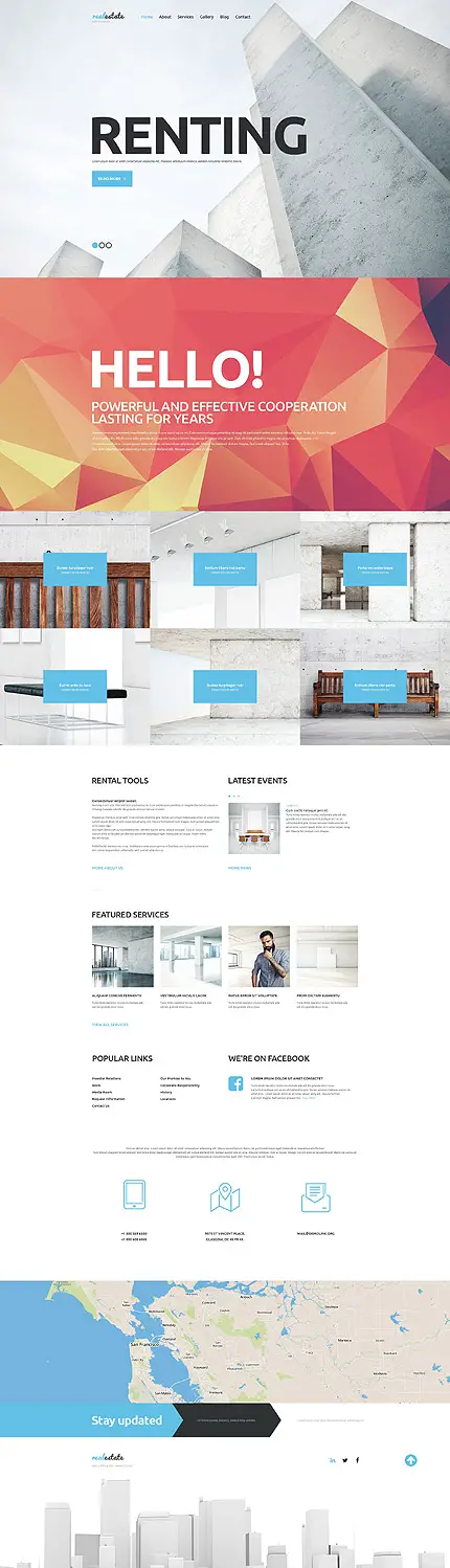WordPress Theme for a Real Estate Agency
