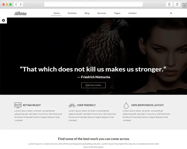 Athena - Business Multi Purpose WordPress Theme