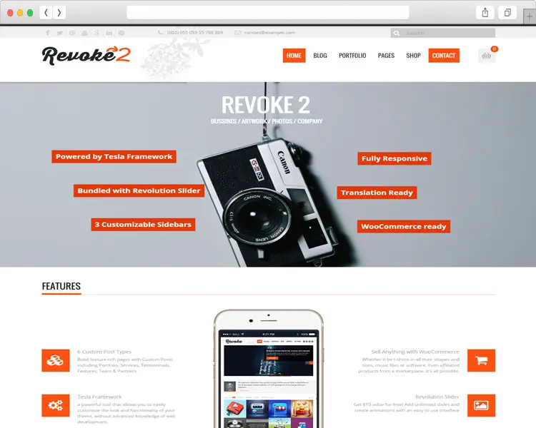 REVOKE2 – More Flexible Multi Theme for WordPress
