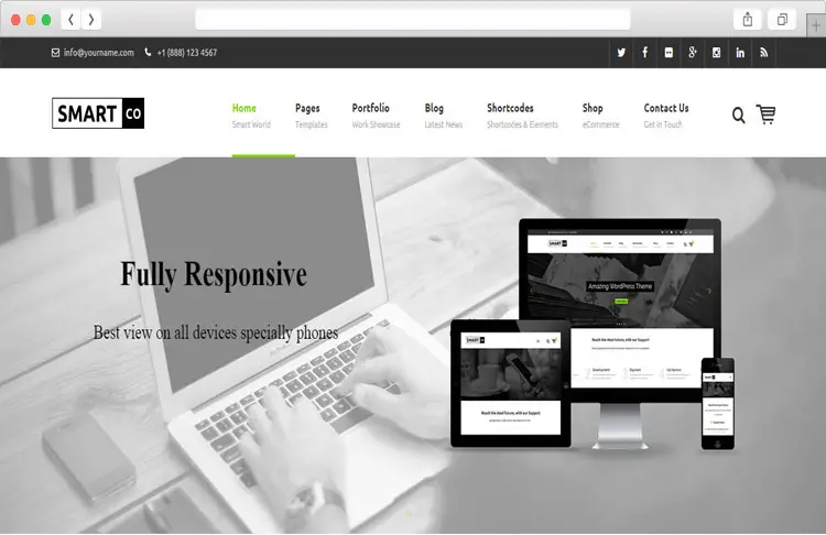 SmartCo - Clean and Business Friendly Multi-purpose WP Theme