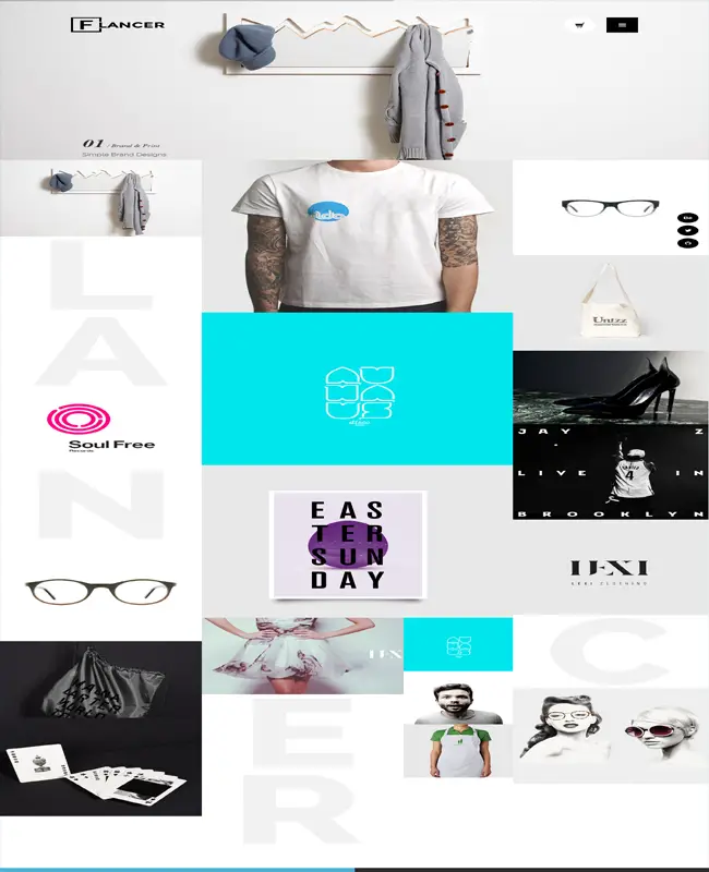 Flancer - Creative WP theme for Freelancers & Agencies Portfolio 